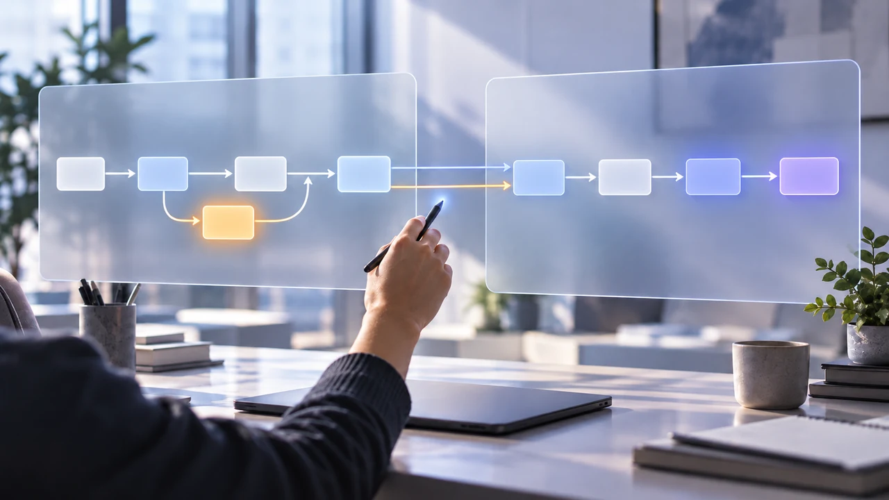How to Map As-Is to To-Be Business Processes with AI: 6 Steps cover image